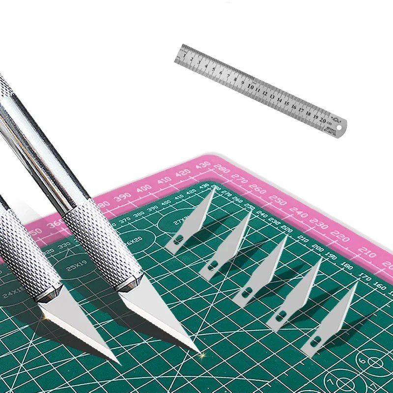 Leatherwork Ruler - A3 Kesme Pedi Oyma Bıçağı /