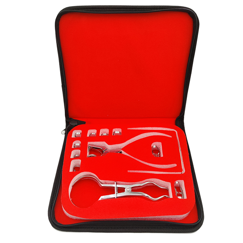 Leatherwork Punching Tool - Diş hekimliği barajı delik zımba seti