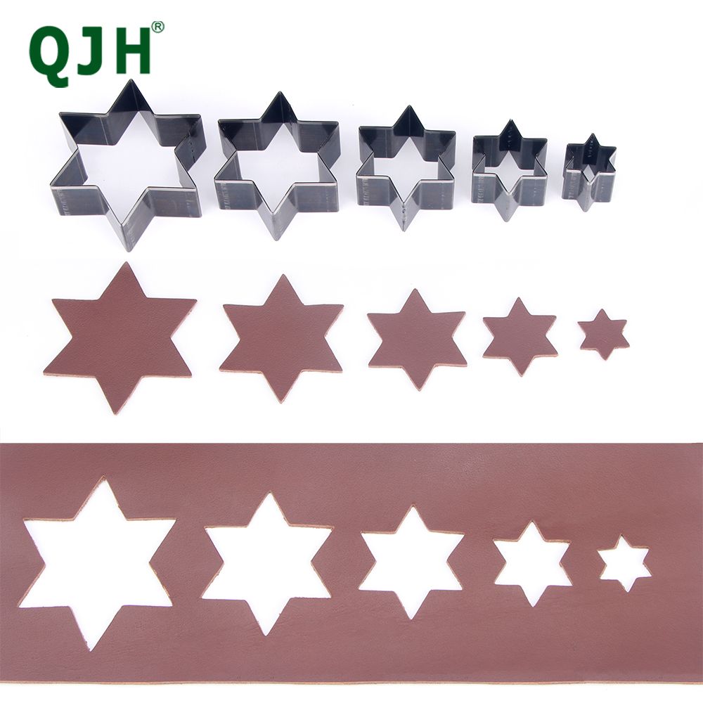 QJH 5 adet altıgen deri kesme  - Leatherwork Punching Tool incelemesi ve fiyatı