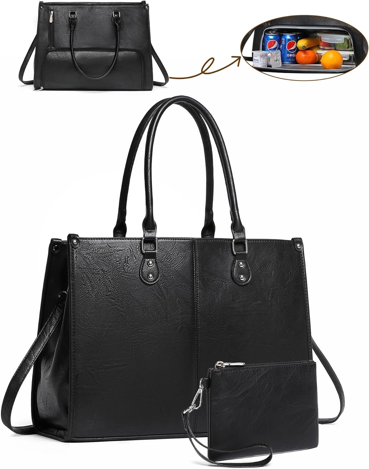 Kadınlar için İzoleli Beslenme - Leather Work Laptop Bag incelemesi ve fiyatı