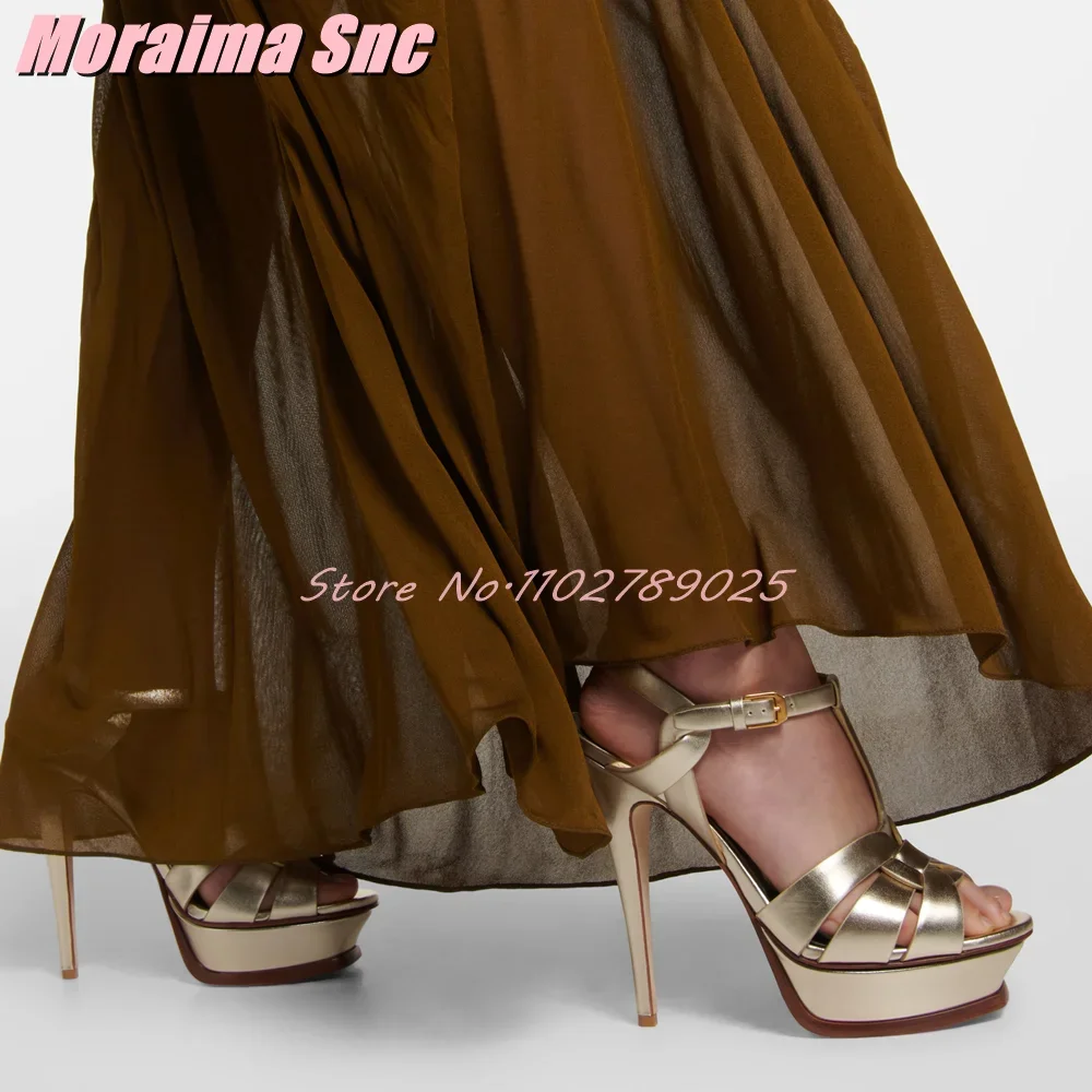 Platform Bel T-kayışı Kare Bur - Leather Work Heels incelemesi ve fiyatı