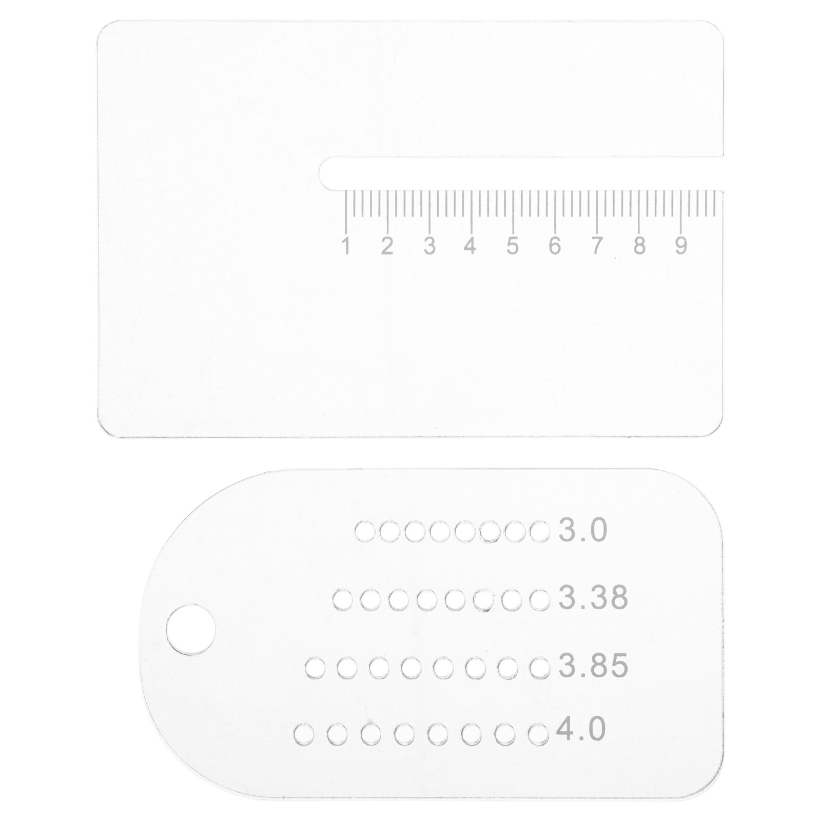 2 Adet Delik Kılavuzu Çok Fonk - Leatherwork Ruler incelemesi ve fiyatı