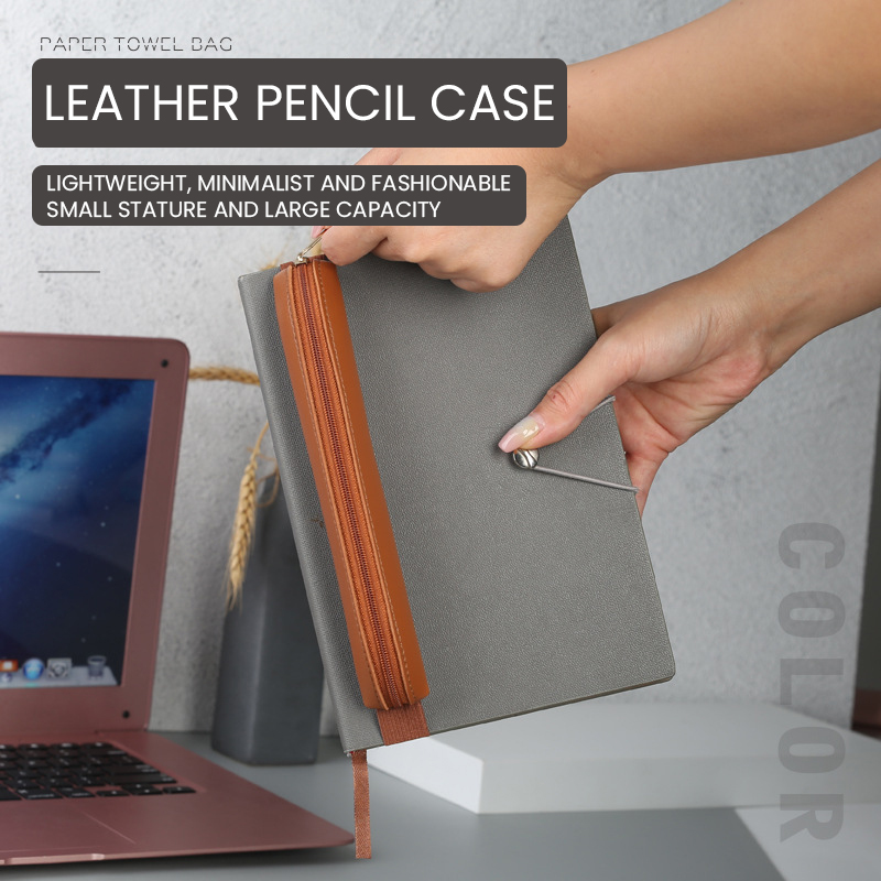Pu deri kalemlik fermuarlı kal - Leatherwork Books incelemesi ve fiyatı