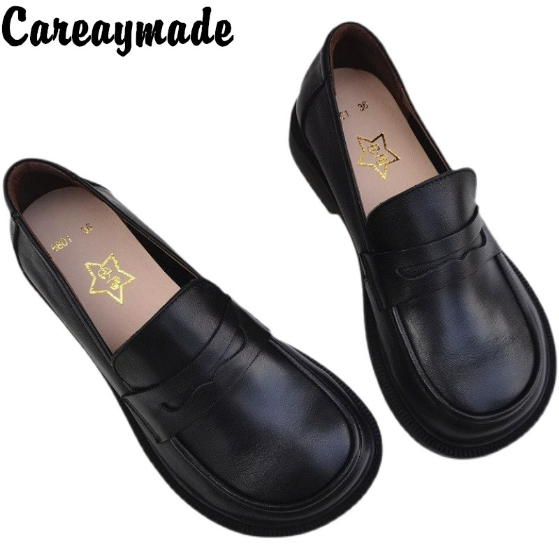 Careaymade-gündelik kadın ayak - Leather Work Heels incelemesi ve fiyatı