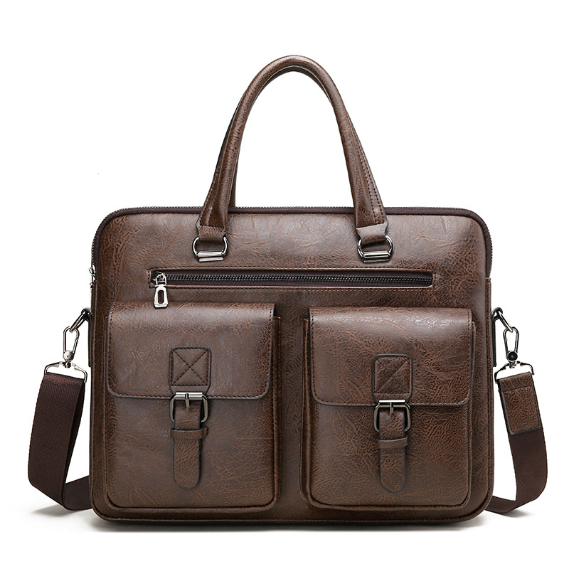 Lüks marka adam iş evrak çanta - Leather Work Laptop Bag incelemesi ve fiyatı