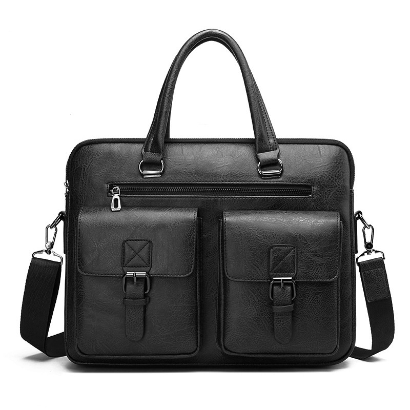 Lüks marka adam iş evrak çanta - Leather Work Laptop Bag incelemesi ve fiyatı