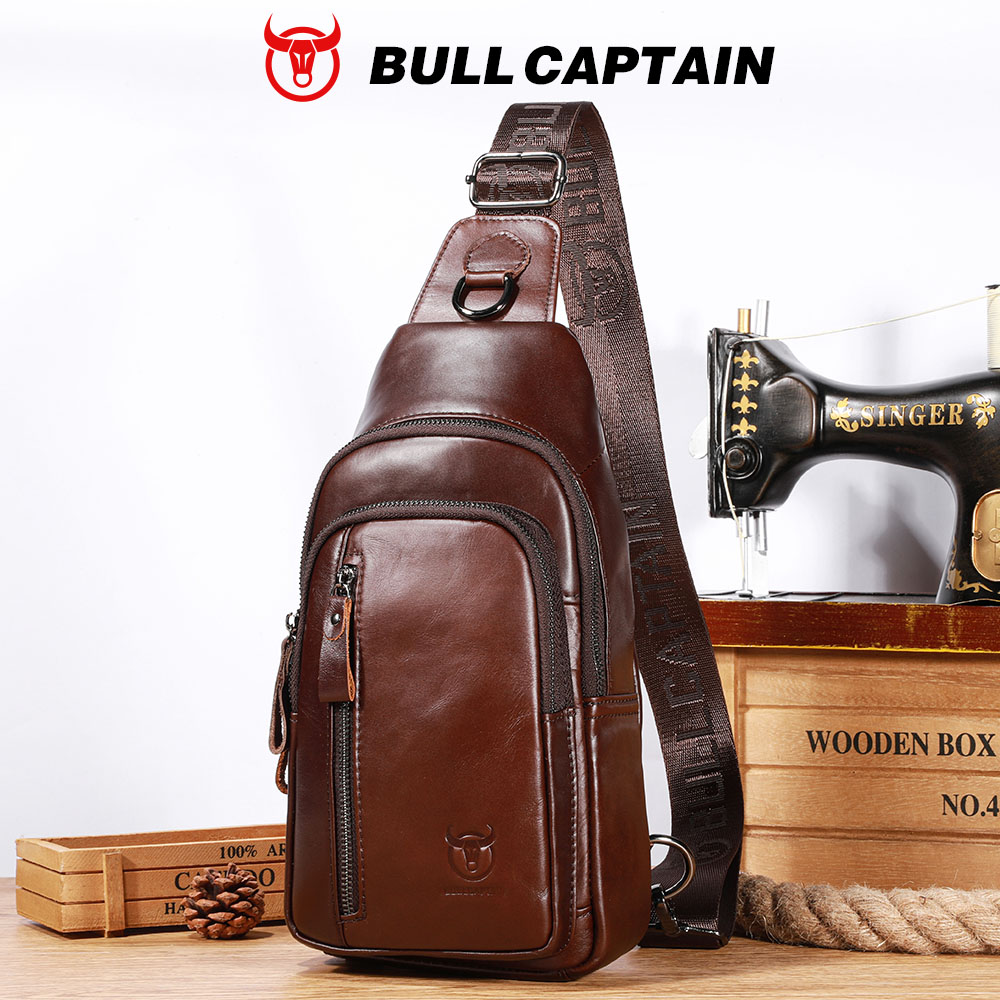 BULLCAPTAIN Hakiki Deri Göğüs  - Leather Work Laptop Bag incelemesi ve fiyatı