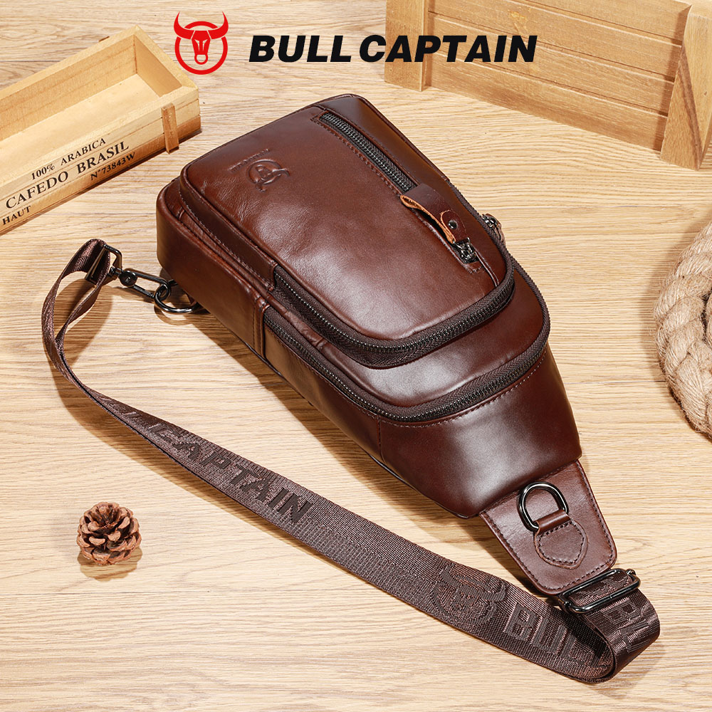 BULLCAPTAIN Hakiki Deri Göğüs  - Leather Work Laptop Bag incelemesi ve fiyatı