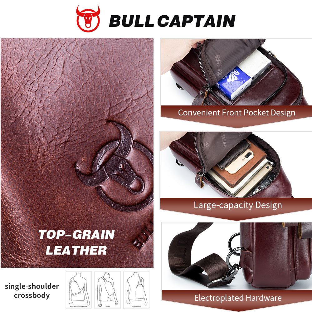 BULLCAPTAIN Hakiki Deri Göğüs  - Leather Work Laptop Bag incelemesi ve fiyatı