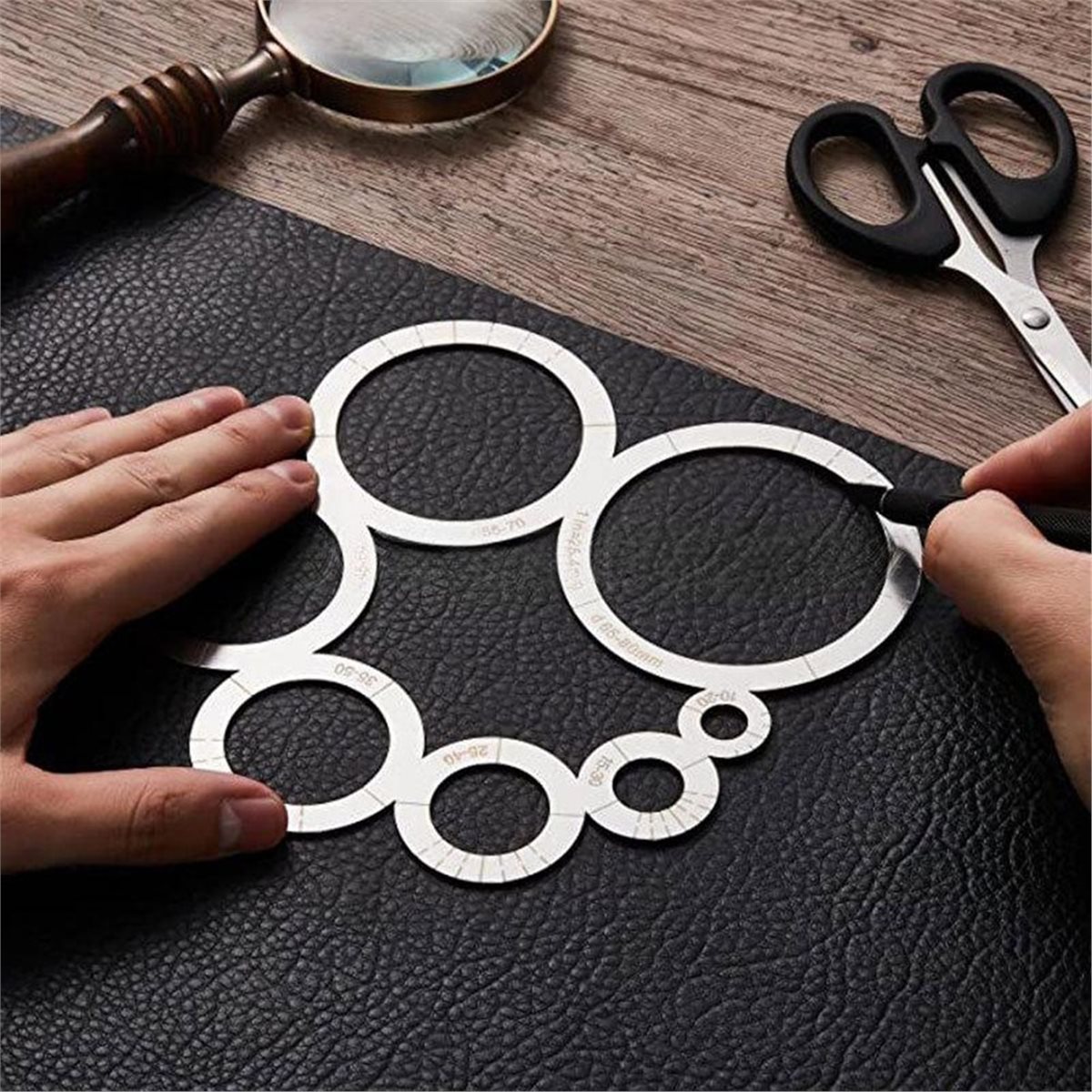 Deri İşleme Köşe Kesme Cetveli - Leatherwork Ruler incelemesi ve fiyatı