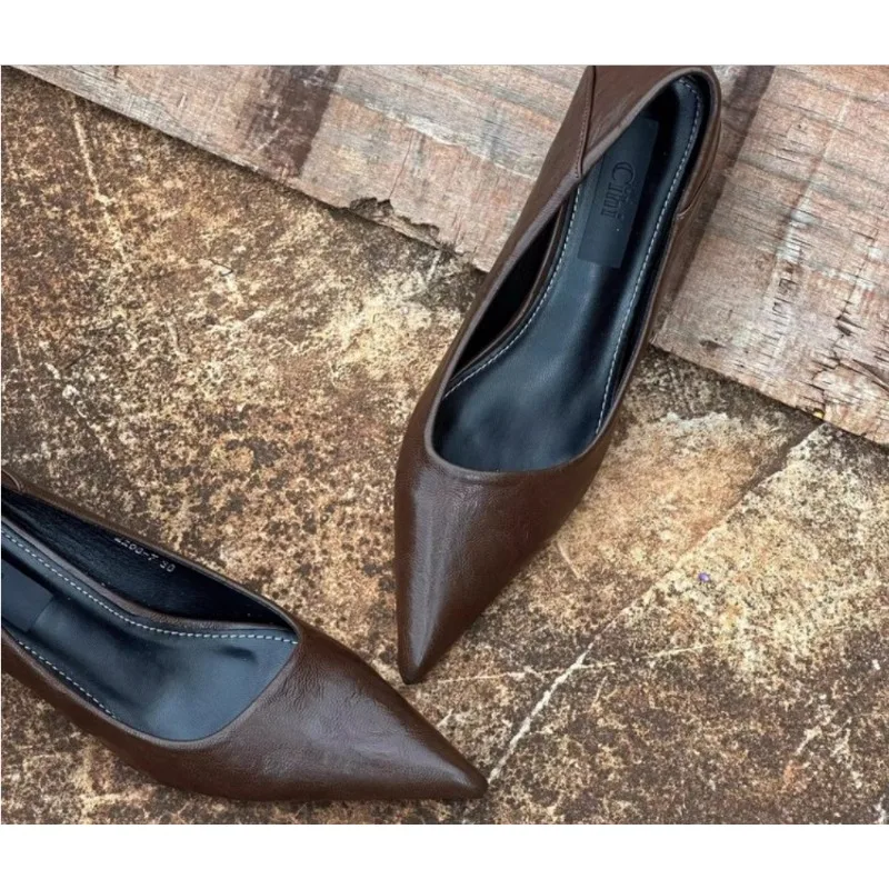 2024 Kadınlar Seksi Yüksek Top - Leather Work Heels incelemesi ve fiyatı