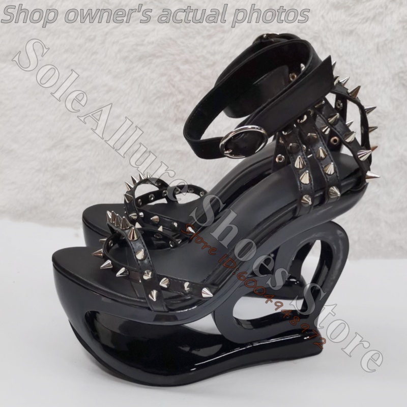 Sıcak Pembe Sivri Uçlu Çivili  - Leather Work Heels incelemesi ve fiyatı