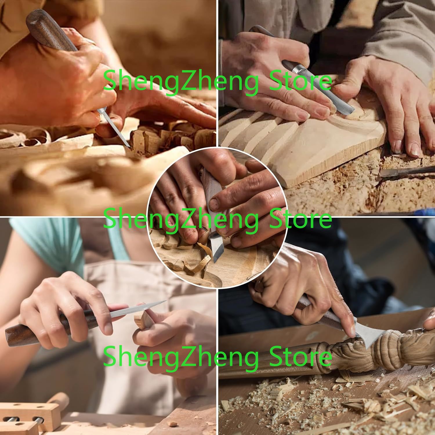 Ahşap Oyma Alet Setleri Kiti A - Beginner Leatherwork Kit incelemesi ve fiyatı