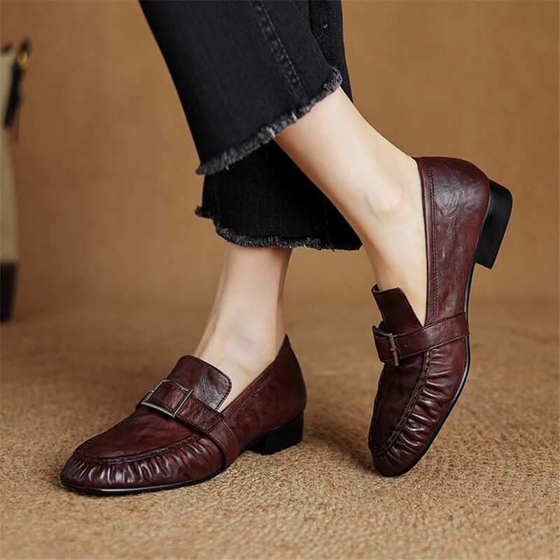 Yeni sonbahar hakiki deri kadı - Leather Work Heels incelemesi ve fiyatı