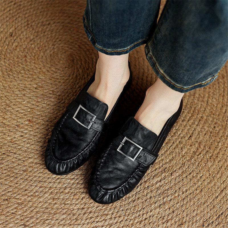 Yeni sonbahar hakiki deri kadı - Leather Work Heels incelemesi ve fiyatı