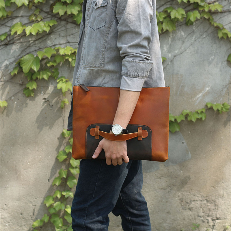 Vintage el yapımı hakiki deri  - Leather Work Laptop Bag incelemesi ve fiyatı
