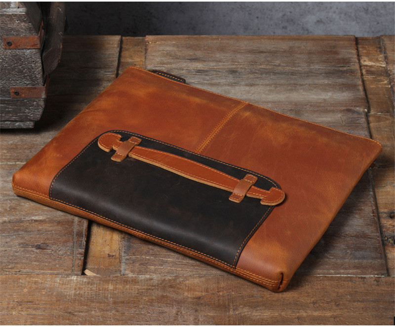 Vintage el yapımı hakiki deri  - Leather Work Laptop Bag incelemesi ve fiyatı