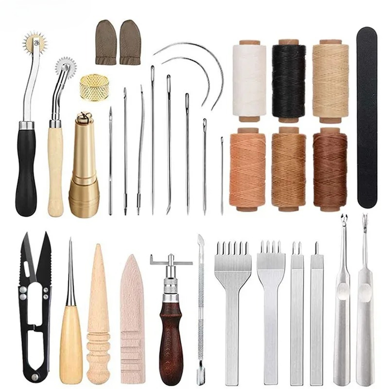 25 Parça Deri İşleme Aletleri  - Beginner Leatherwork Kit incelemesi ve fiyatı