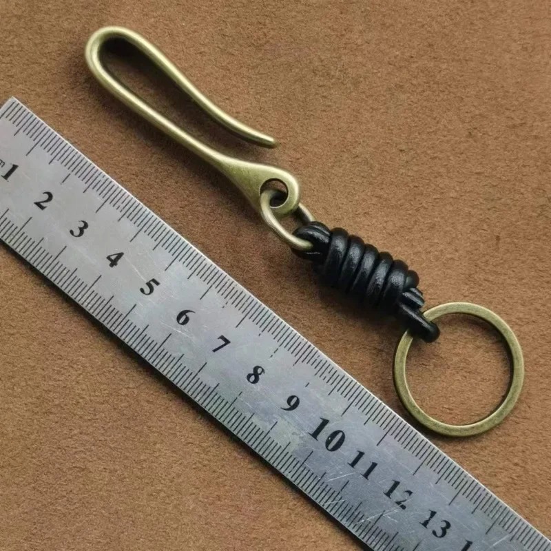 El dokuması Hakiki Deri Anahta - Leatherwork Ruler incelemesi ve fiyatı