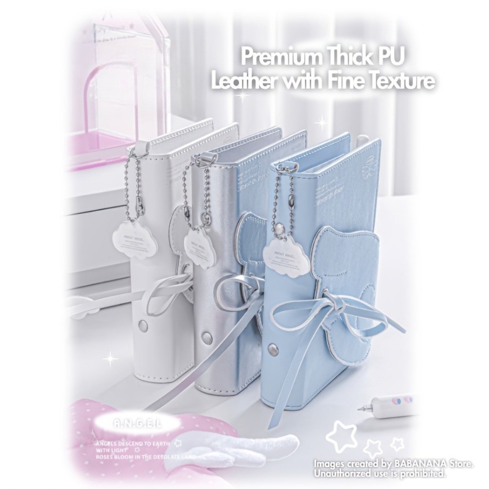 Kawaii Melek Kanatları Defter  - Leatherwork Books incelemesi ve fiyatı