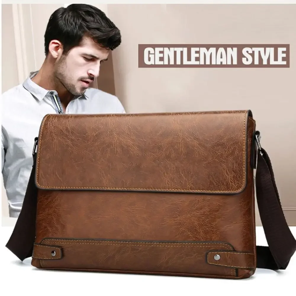 Erkekler için evrak PU deri To - Leather Work Laptop Bag incelemesi ve fiyatı