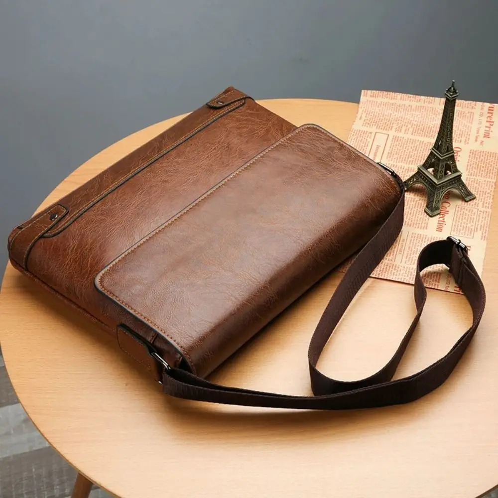Erkekler için evrak PU deri To - Leather Work Laptop Bag incelemesi ve fiyatı