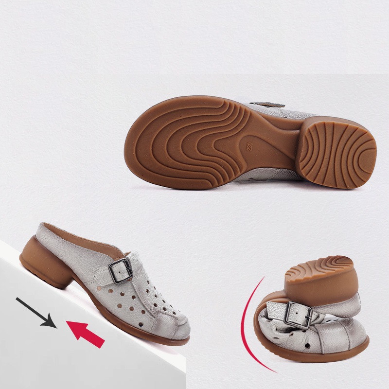 Yeni İnek Derisi Alçak Topuklu - Leather Work Heels incelemesi ve fiyatı