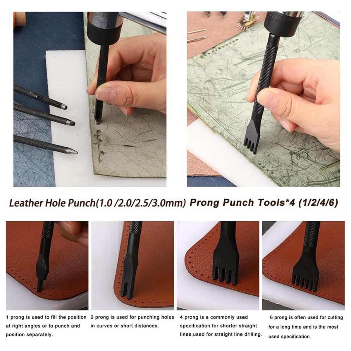 66 Parça Deri İşleme Alet Seti - Beginner Leatherwork Kit incelemesi ve fiyatı