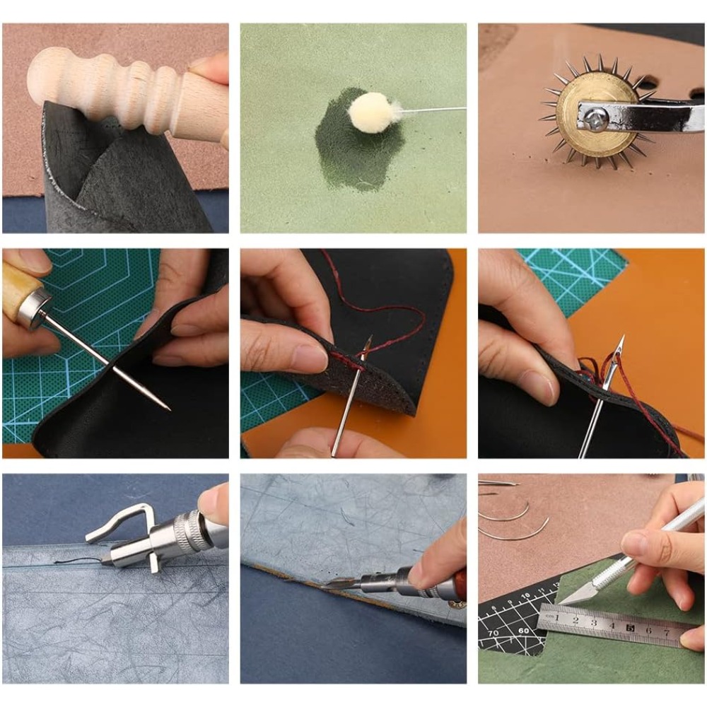 Deri Çalışma Araçları Pratik D - Beginner Leatherwork Kit incelemesi ve fiyatı