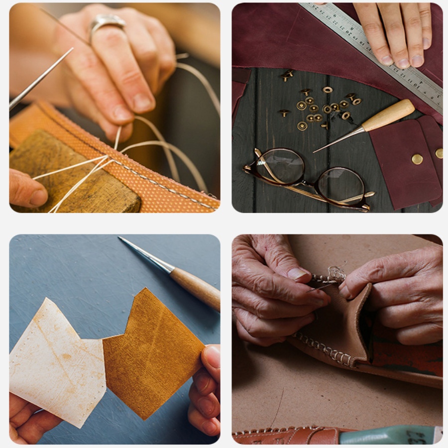 2 adet Deri El Dikiş Zımbası A - Leatherwork Punching Tool incelemesi ve fiyatı
