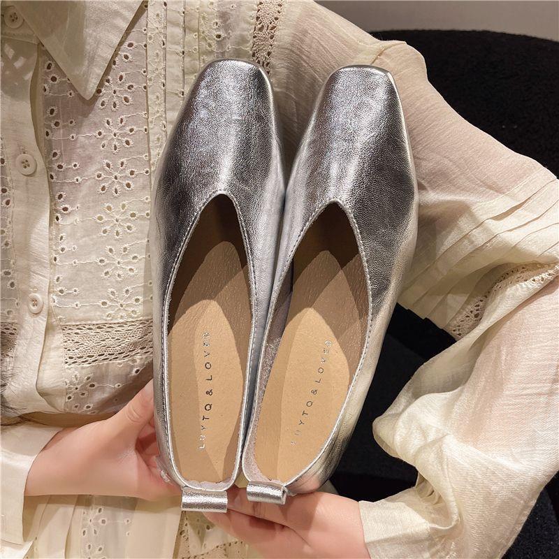 Moda Ayakkabılar Kadın Loafer' - Leather Work Heels incelemesi ve fiyatı