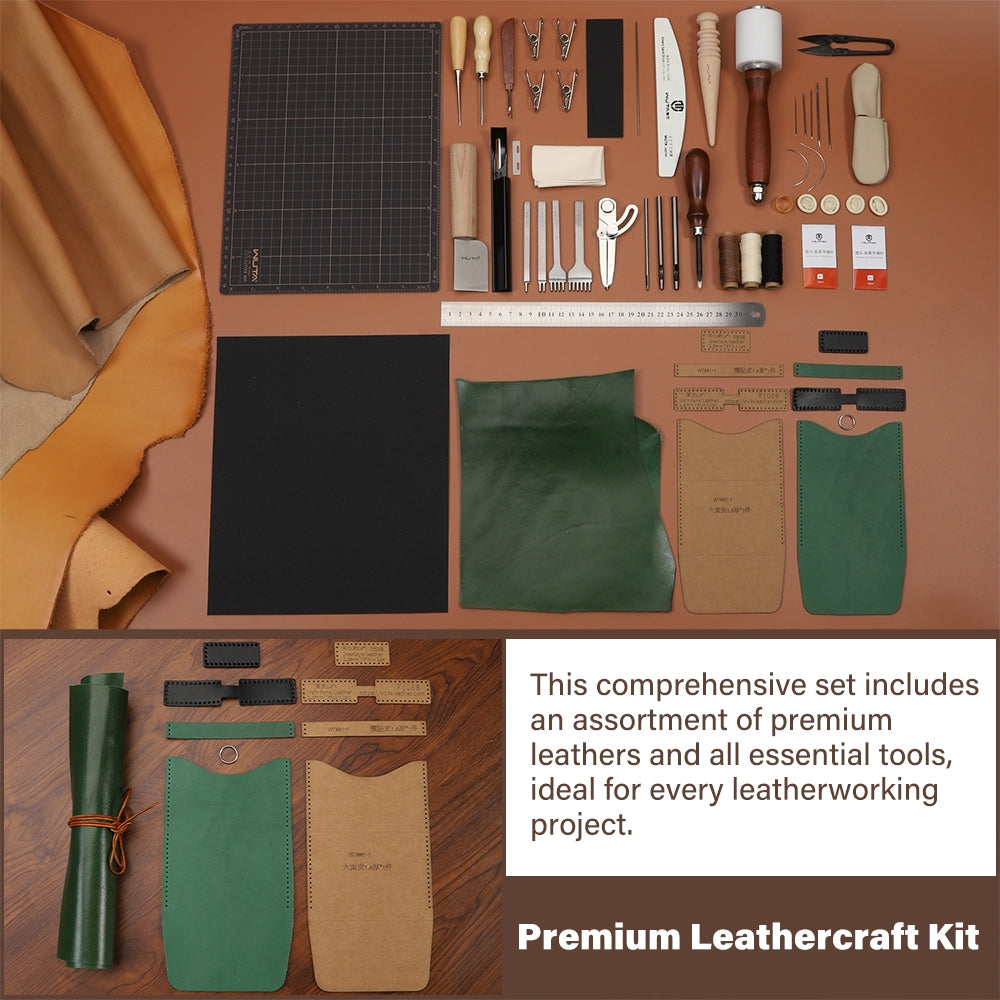 WUTA 74Pcs Deri El Aletleri Se - Beginner Leatherwork Kit incelemesi ve fiyatı