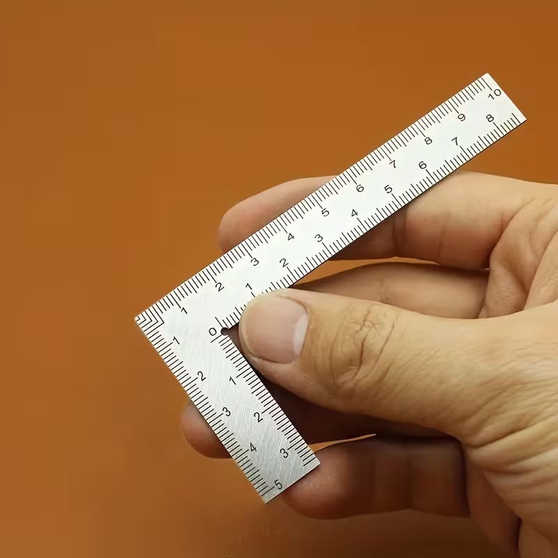 Mini L Şekilli Paslanmaz Çelik - Leatherwork Ruler incelemesi ve fiyatı