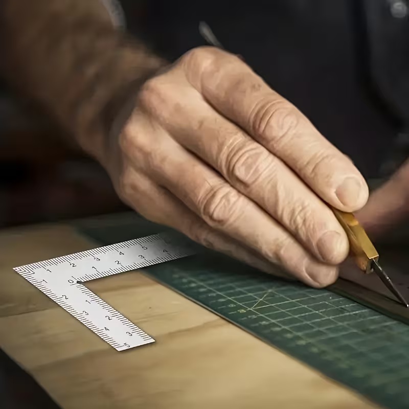 Mini L Şekilli Paslanmaz Çelik - Leatherwork Ruler incelemesi ve fiyatı