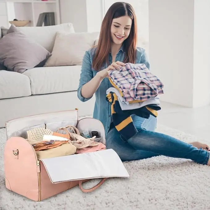 2025 Yeni Kadın Su Geçirmez Ha - Leather Work Duffle Bag incelemesi ve fiyatı