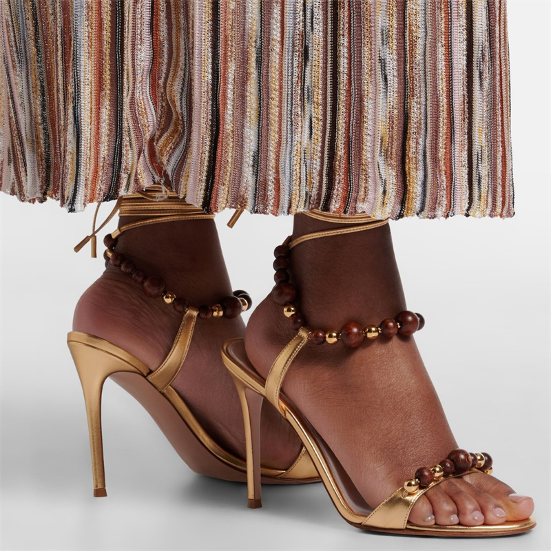 Retro Lüks Kahverengi Deri San - Leather Work Heels incelemesi ve fiyatı